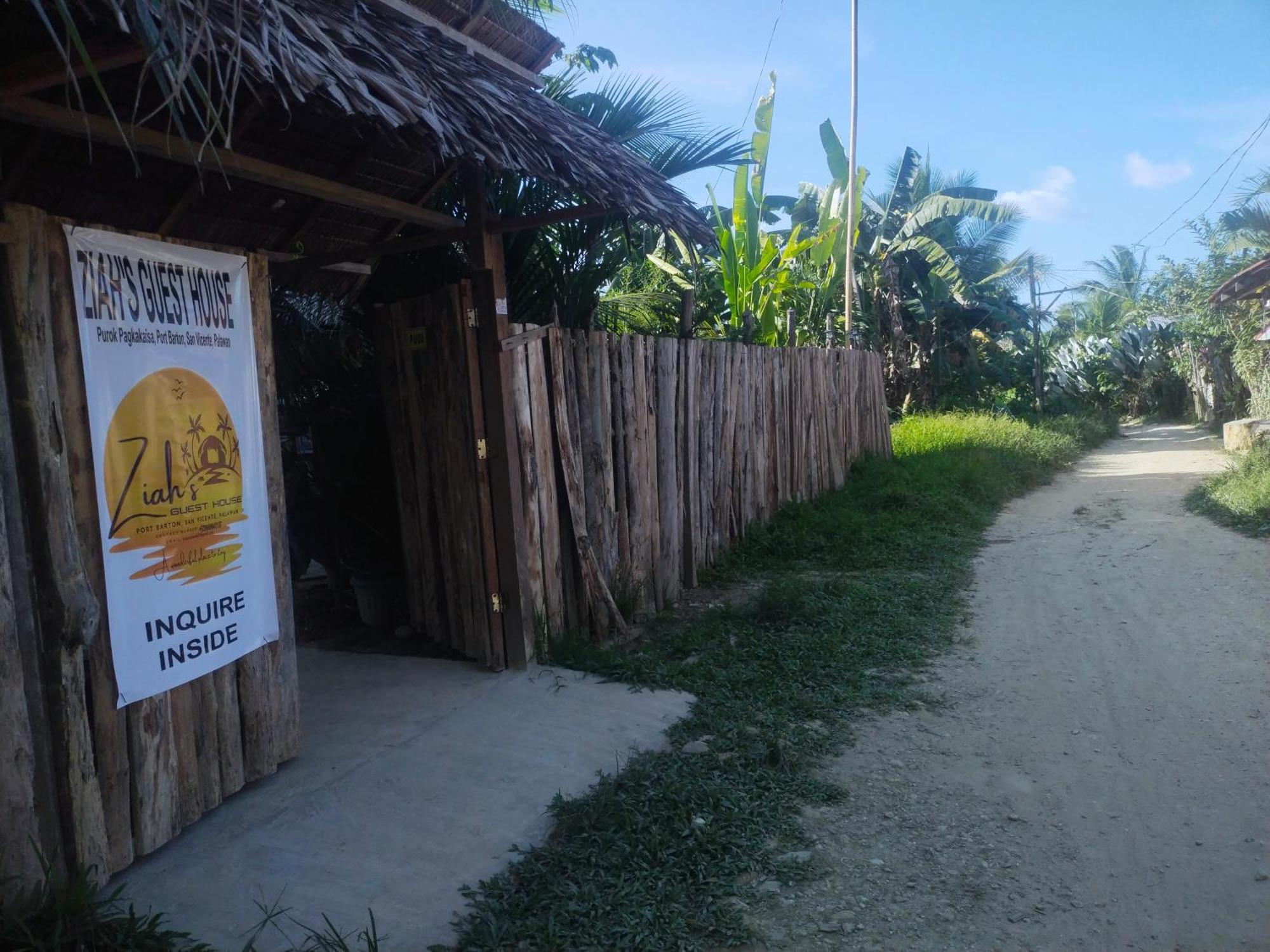 Ziah'S Guest House San Vicente  Exterior photo